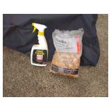 Large Grill Cover, Grill Cleaner & Smokey Chips