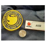 Gold Passport Patch & Name Tag