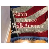 2 Throw Blankets - March of Dimes +