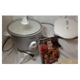 Steamer and George Foreman Grill