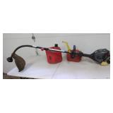 Craftsman Weedeater w/ 2 Gas Cans