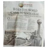 Newspaper - When The World Came to Knoxville +