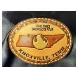 Limited Edition Leather 1982 WF Belt Buckle