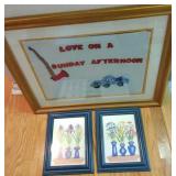 3pcs Framed Art