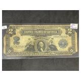 Series 1899 Large Size $2 Silver Certificate