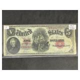 Series 1907 $5 U.S. Note (