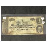 Confederate 1864 $20 (Nashville Capitol) (T-67)