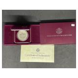 1988 US Olympic Proof Silver Dollar in OGP with CO