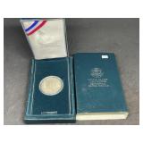1990 Eisenhower Cent. Proof Silver Dollar in OGP w