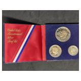 1976 3-piece Silver Bicentennial Proof Set