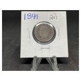 Liberty V Nickels:  1891