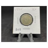 Liberty V Nickels:  1905