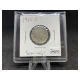 Buffalo Nickels:  1915-S