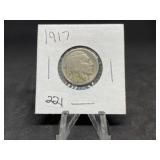 Buffalo Nickels:  1917