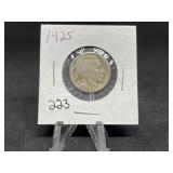 Buffalo Nickels:  1925