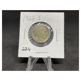 Buffalo Nickels:  1928-S