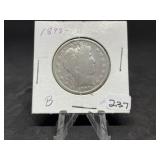 1898 Barber Half