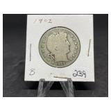 1902 Barber Half