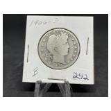 1906-D Barber Half