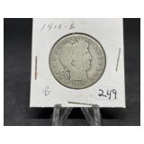 1910-S Barber Half