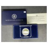 1992 White House Proof Silver Dollar in OGP w COA