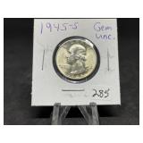 Washington Silver Quarters (Nice):   1945-S
