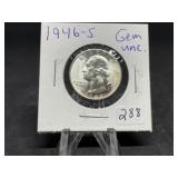 Washington Silver Quarters (Nice):   1946-S