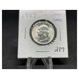 Washington Silver Quarters (Nice):   1947