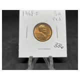 Lincoln Cents:  1968-S