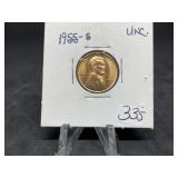 Lincoln Cents:  1955-S
