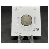 Three Cent Nickels: 1867