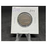 Two Cents:  1864