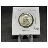 Washington Silver Quarters (Nice Condition):1951-S