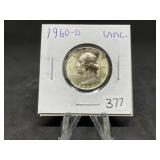 Wahingoton Silver Quarters (Nice Condition):1960-D