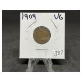 Indian Cents: 1909 -VG