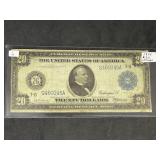Series 1914 Large Size Chicago Federal Reserve $20