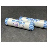 (2) uncirculated rolls of 2005-P Westward Journey