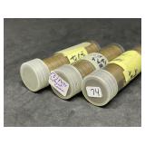(3) rolls of Assorted Wheat Pennies