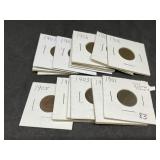 16 pcs Assorted Indian Pennies