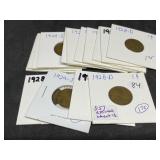 15 pcs Assorted Wheat Pennies