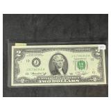 Series 1976 Green Seal $2 (Uncirculated)