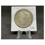 Morgan Silver Dollar 1896