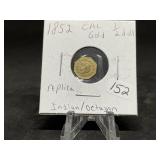 1852 Replica California Gold Half Dollar