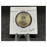 George Washington Presidential Dollar Error -Miss.