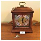 Howard Miller Westminister Chime Clock, Mahogany