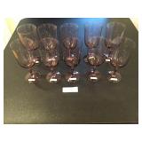 (10) Noritake Lavender 7.5 Stemware Glasses