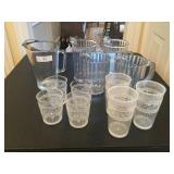 Five Pitchers & Glasses