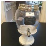 Pottery Barn Large Classic Drink Dispenser & Stand
