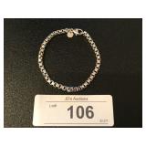 Tiffany & Co. .925 Sterling Venetian Link Bracelet
