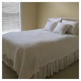 Beautiful Queen Biltmore White Coverlet Bedding Co